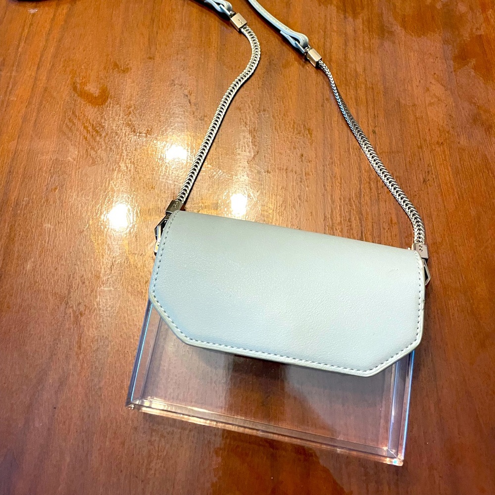 Acrylic crossover purse.